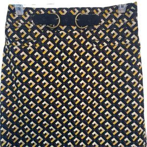 Ann Taylor Loft‎ Geometric Mini Skirt